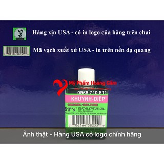 Dầu khuynh diệp mỹ BST Eucalyptus Oil 30ml