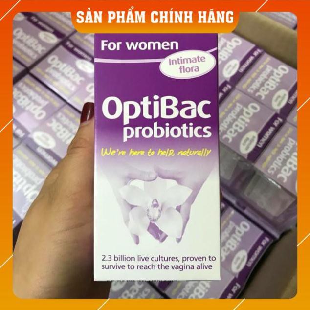 [GIÁ TỐT] Men vi sinh optibac tím phụ nữ