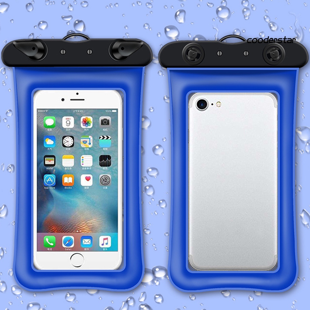 Túi đựng điện thoại chống nước trong suốt có thể chạm màn hình cảm ứng