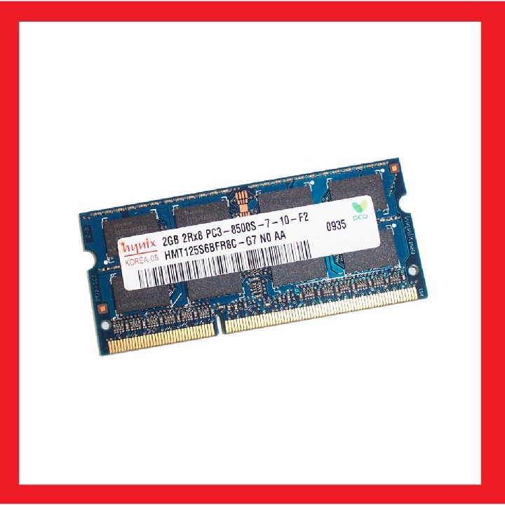 RAM LAPTOP DDR3 2,4GB BUS 1066/1333/1600