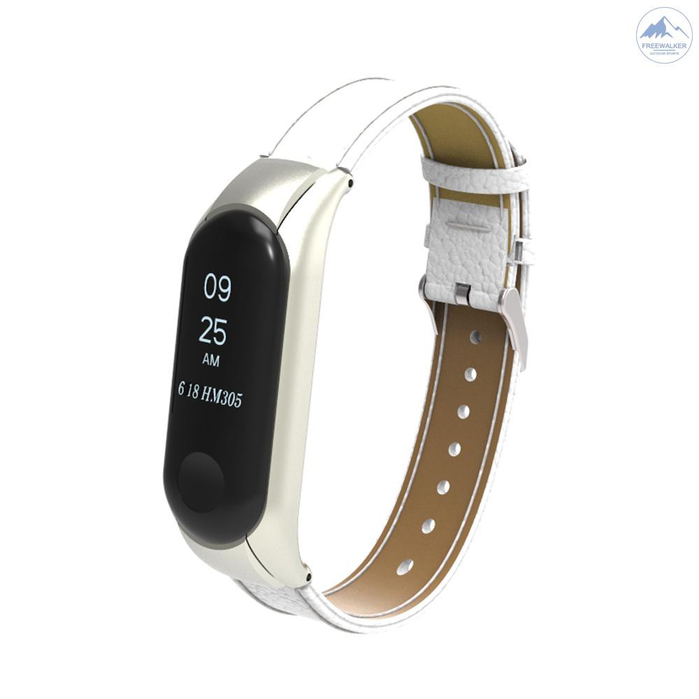 Dây Da Thay Thế Cho Đồng Hồ Thông Minh Xiaomi Band 3