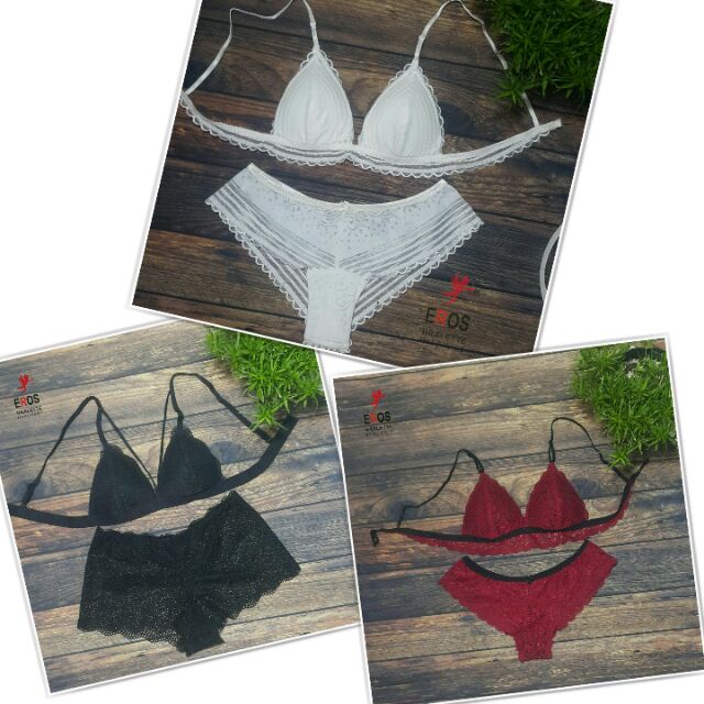 Combo 3 set áo lót đẹp