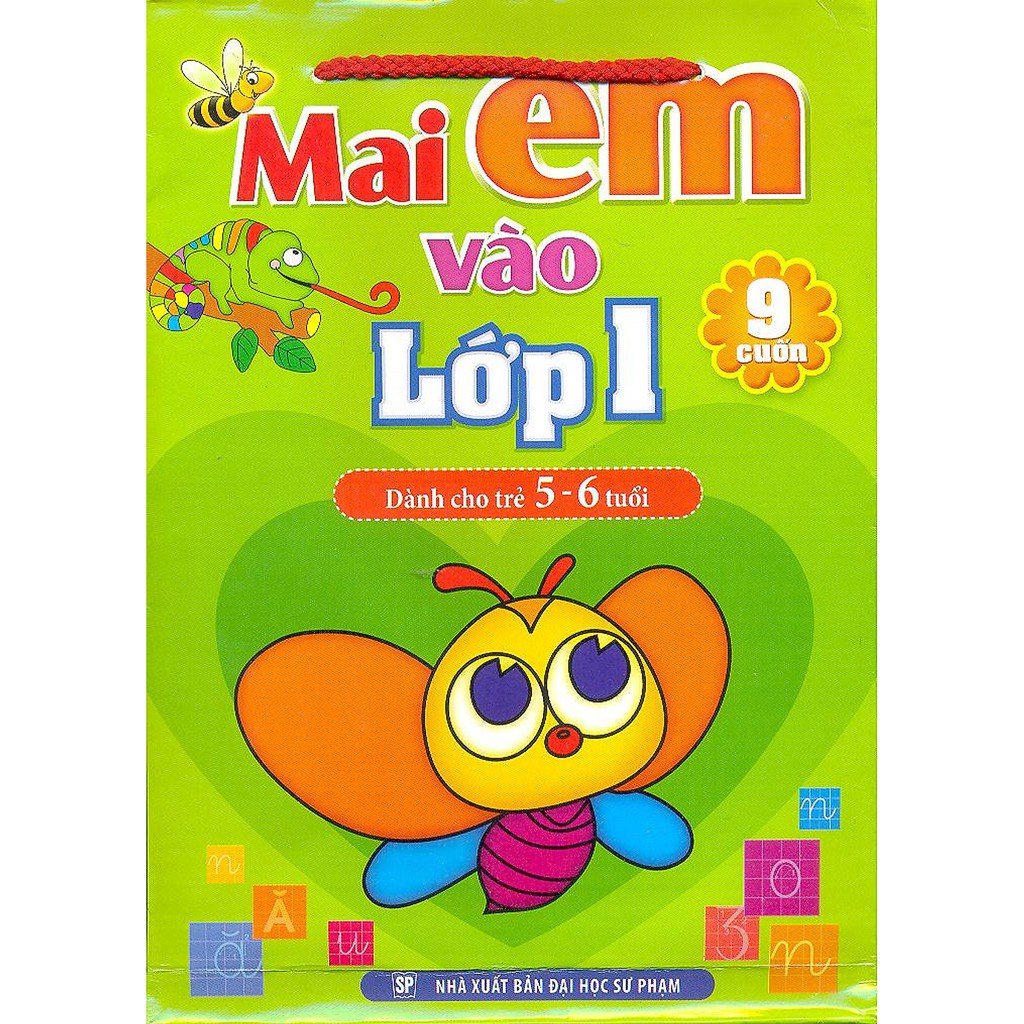 Sách: Mai Em Vào Lớp 1 - Dành Cho Trẻ 5-6 Tuổi ( Túi 9 Cuốn) - TSMN