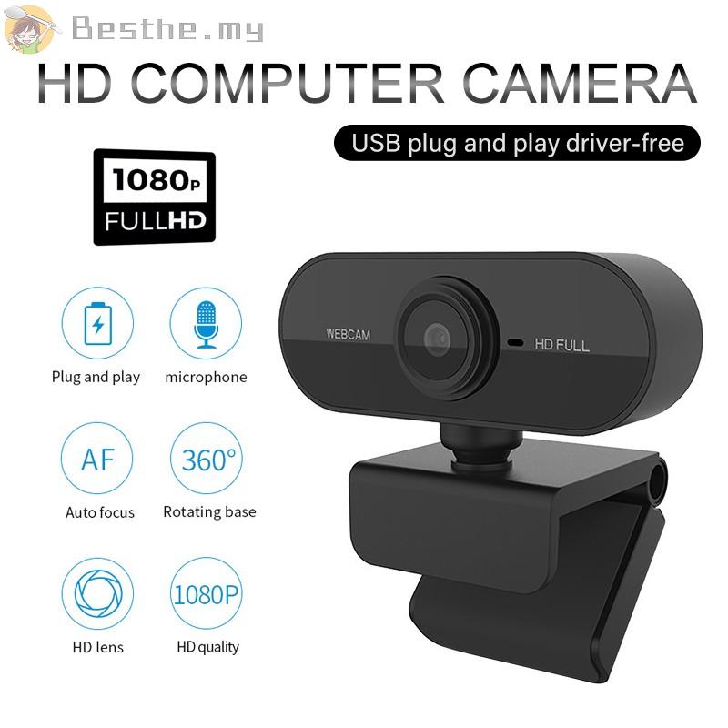 Webcam 1080p Hd Tích Hợp Micro Có Thể Điều Chỉnh 360 Độ Tiện Dụng Cho Máy Tính / Laptop | BigBuy360 - bigbuy360.vn