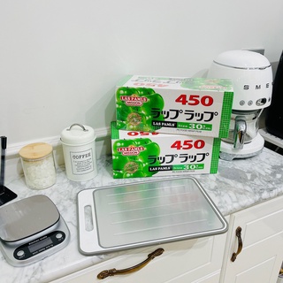 Màng bọc thực phẩm 450 co giãn tiện ích, cuộn bọc thực phẩm bám dính rất tốt
