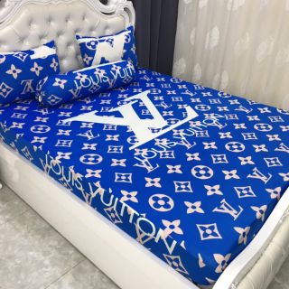 Bộ Drap Thun Hàn Quốc mát lạnh 4 món_XL