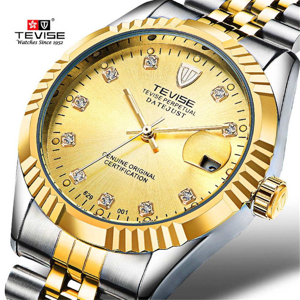 Đồng Hồ Cơ tevise Chống Thấm Nước Cho Nam