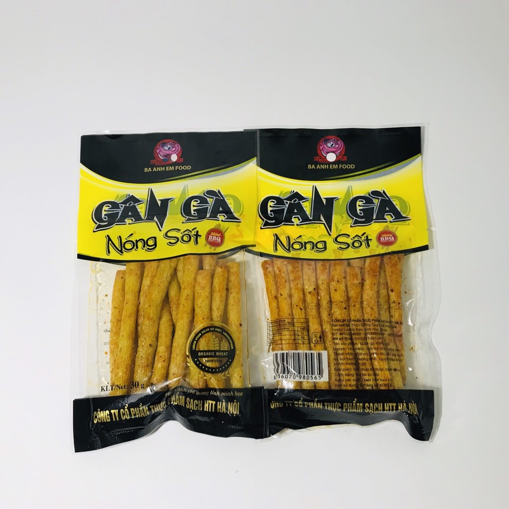 Snack Gân Gà Sốt Nóng Giòn Dai 30g - AnvatHaMy288