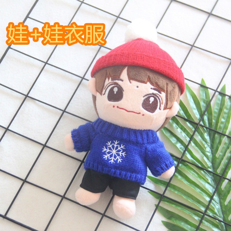 Búp Bê Nhồi Bông Hình Nhân Vật Hoạt Hình 20cm Xinh Xắn