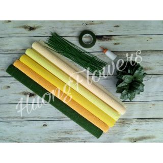 Nguyên liệu làm hoa giấy 1