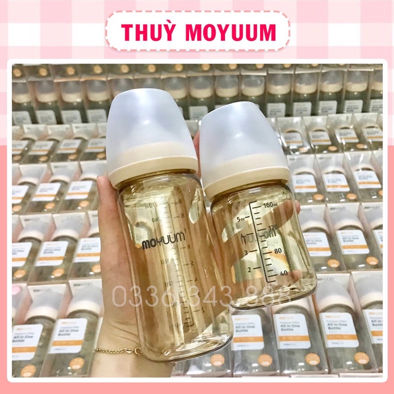 Bình sữa Moyuum 170ml/270ml Hàn quốc