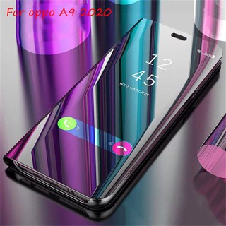 Ốp lưng OPPO A9 2020 Ốp lưng tráng gương điện thoại Ốp lưng OPPO A 9 2020 A92020 Ốp lưng lật