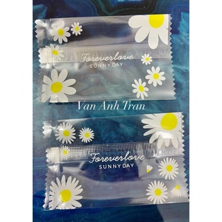Set 100 vỏ túi bánh trong 5,5x8,5cm cúc hoạ mi