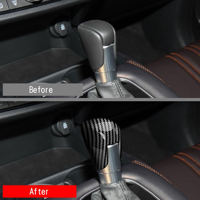 Viền Bọc Cần Gạt Số Bằng Sợi Carbon Trang Trí Cho Xe Hơi 2022 Honda ZRV ZR-V Civic HRV HR-V Us. Bảng Phấn Mắt Phiên Bản Giới Trẻ