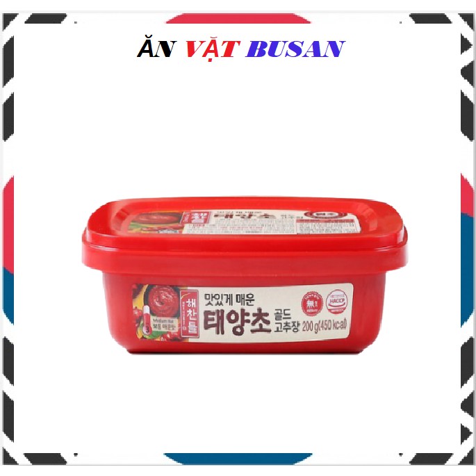 Tương ớt Hàn Quốc nấu bánh gạo Gochujang hộp 200G