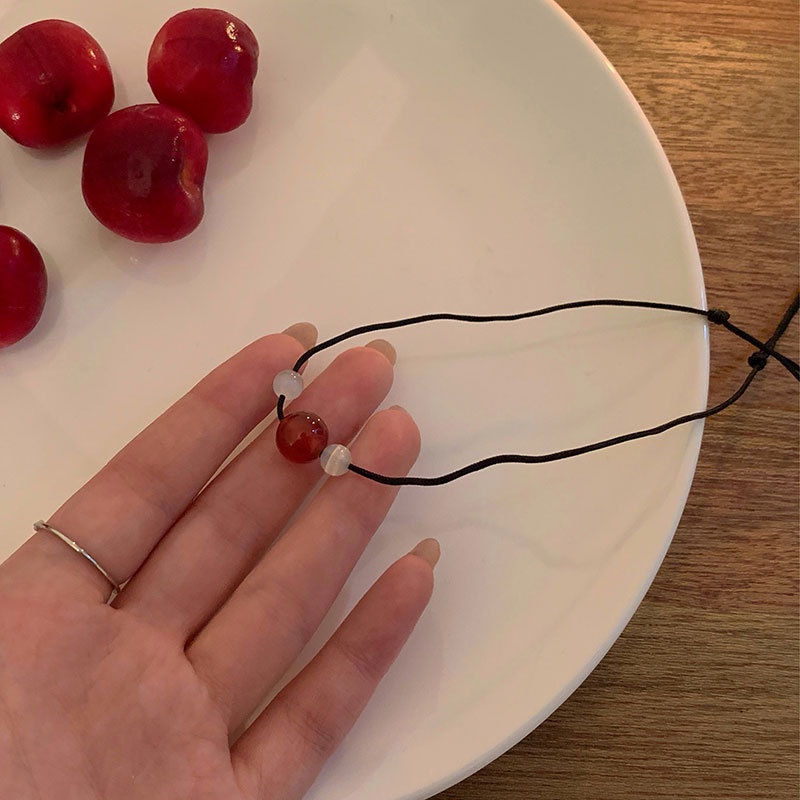 Dây Chuyền Mã Não Đỏ Phong Cách Mới Năm 2022