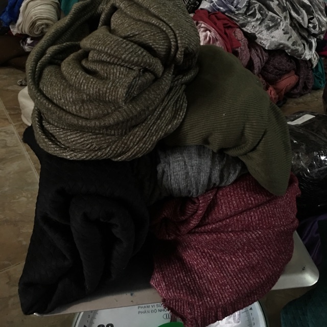 Vải len cotton và trần bông