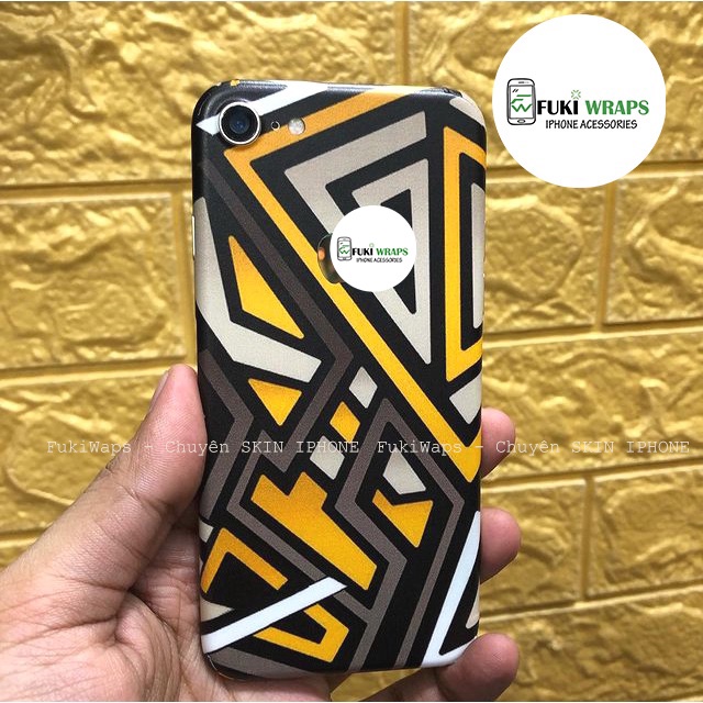 Tấm dán Skin FULL VIỀN Dành Cho 13ProMax 12ProMax 11ProMax XSMAX X XS XR 7PLUS 6PLUS FukiShop