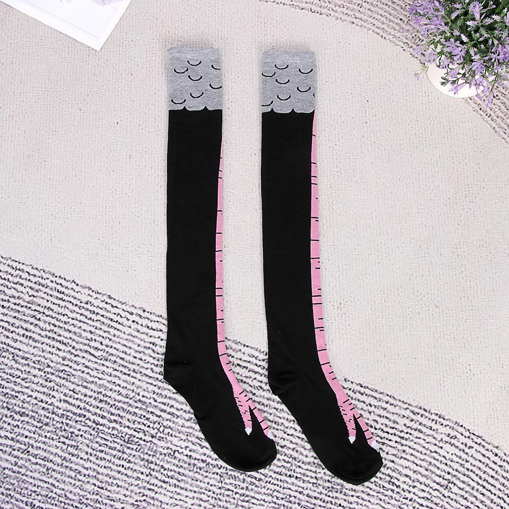 Tất Chân In Hình Gà Con 3D Dễ Thương