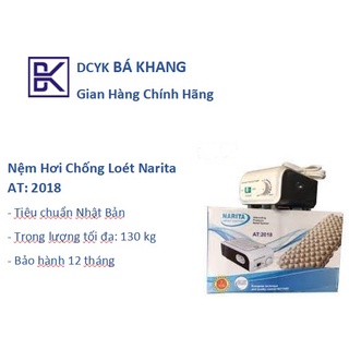 Nệm Hơi Chống Loét Narita AT: 2018 Tiêu Chuẩn Nhật Bản