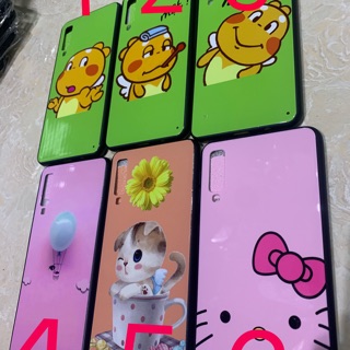 Ốp lưng samsung A7 (2018) khủng Long mèo dễ thương