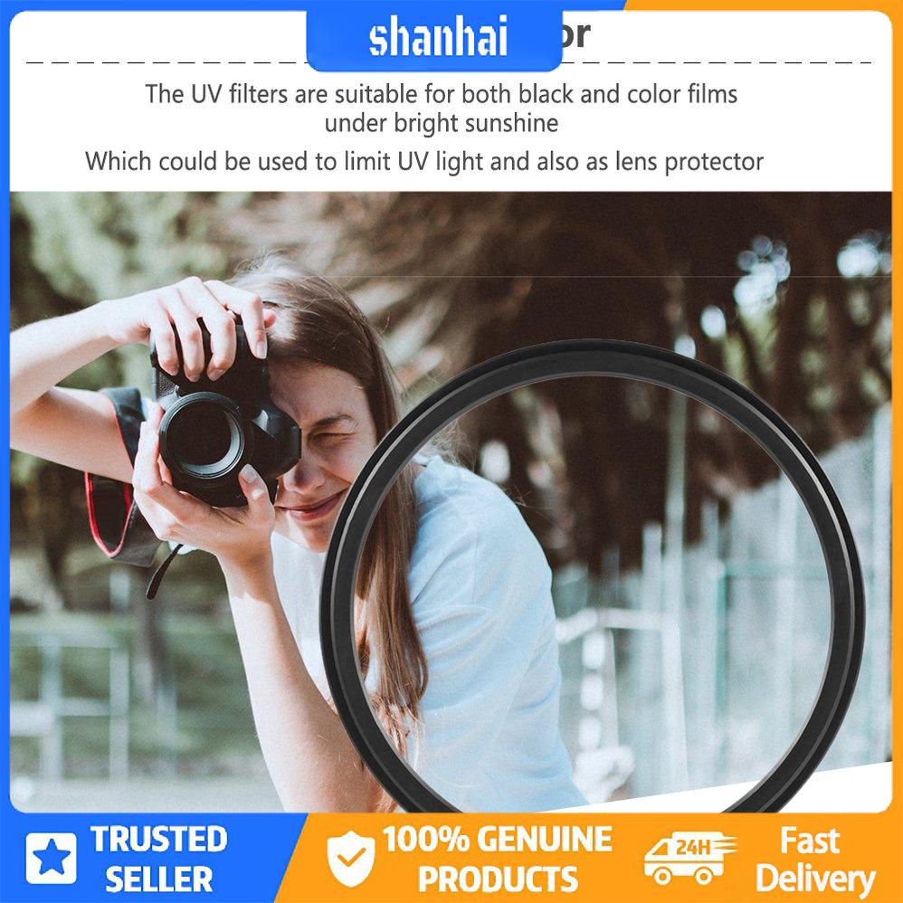 Ống Kính Lọc Tia Cực Tím 58mm Cho Máy Ảnh Dslr Sự Bảo Vệ