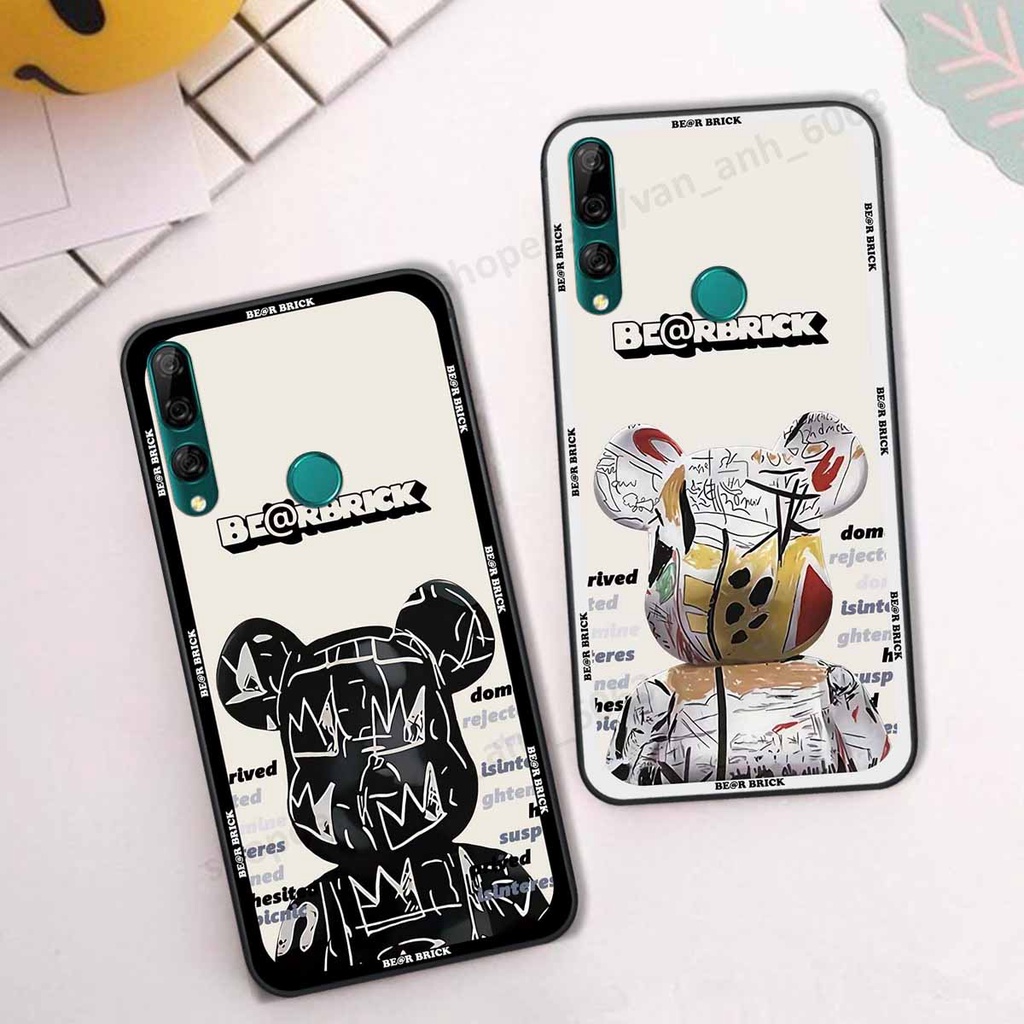Ốp Huawei Y9 2019 / Y9 Prime 2019 be@r brick mars thời trang, ốp lưng điện thoại viền dẻo siêu chất