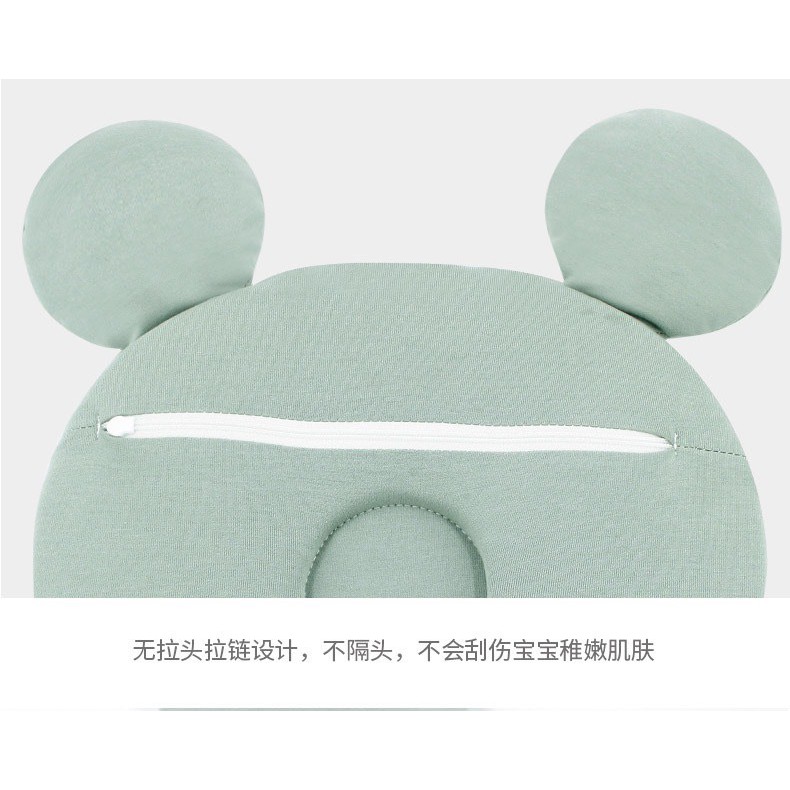 HOT NEWGối Cao Su Non Disney mickey Chống Bẹp Đầu ✔ Chống Móp Méo Đầu ✔ Chống Vẹo Cột Sống Cho Bé