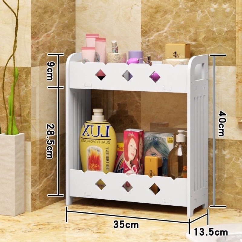 Kệ đồ nhà tắm chống nước IG278, kệ để đồ cạnh bồn rửa mặt