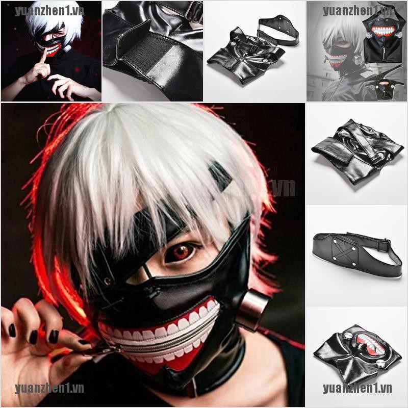 1 Khẩu Trang Hóa Trang Nhân Vật Hoạt Hình Tokyo Ghoul