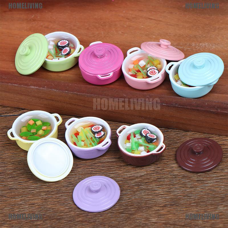 Nồi Súp Đồ Chơi Búp Bê Cỡ Nhỏ 1: 12