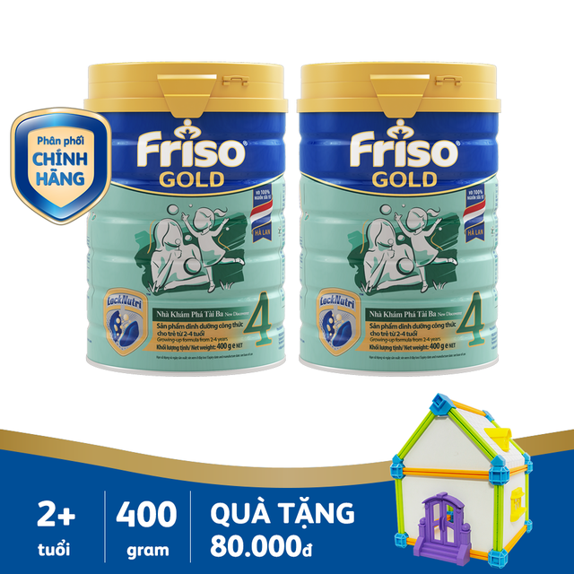 [Hà Nội] Combo 2h sữa bột Friso Gold 4 400g