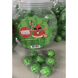 kẹo dẻo watermelon hình trái dưa hấu hộp 60viên