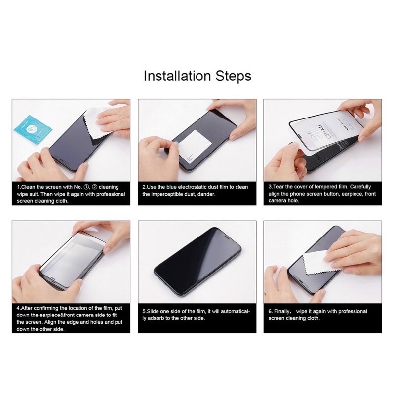 Kính cường lực Nillkin CP+ Pro iPhone 15 Pro max, 15 Plus, 14, 13 Mini, 13, 13 Pro Max Full màn hình chính hãng