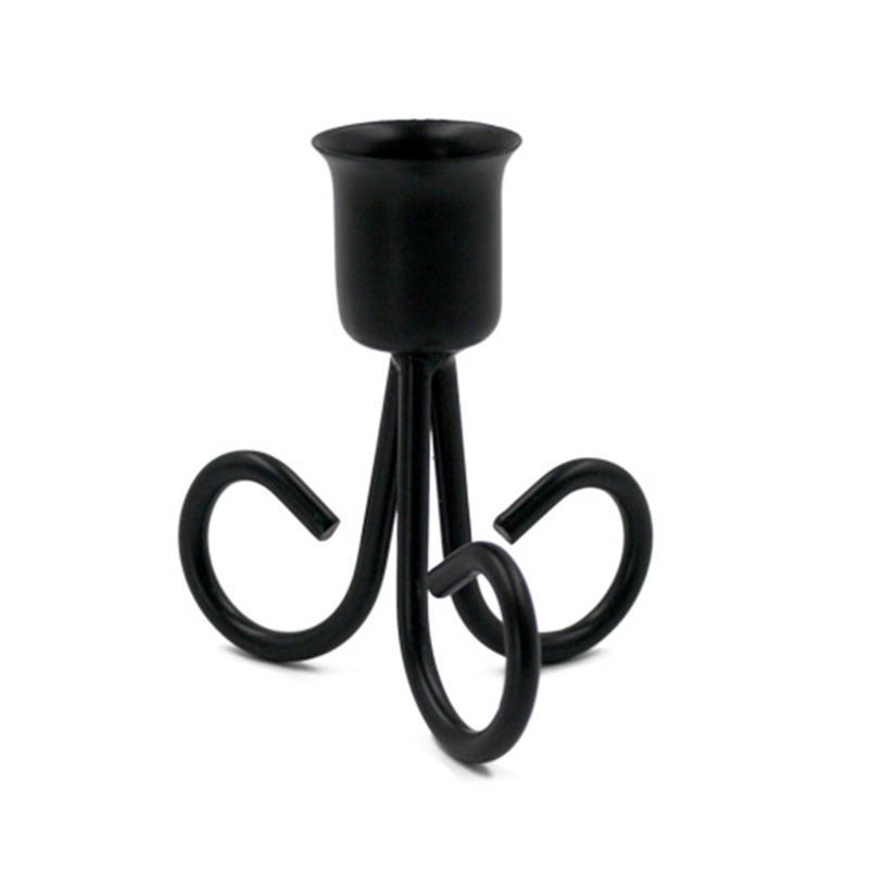 Bộ 3 Giá Đỡ Nến Kiểu Cổ Điển Dùng Trang Trí Bàn Ăn / Tiệc Cưới Lãng Mạn