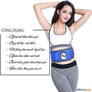Đai đánh tan mỡ bụng đùi..x5