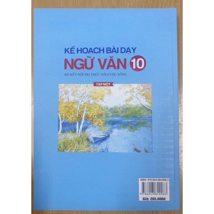 Sách - Kế Hoạch Bài Dạy Ngữ Văn 10 Tập 1