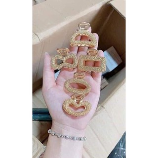 set 5 kẹp tóc đính đá siêu xinh