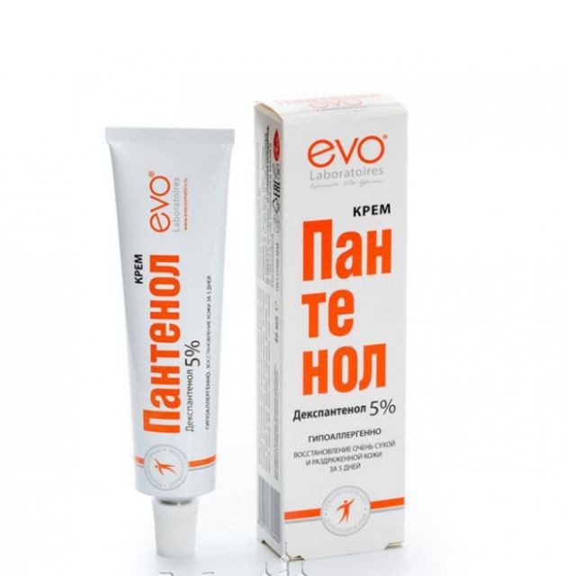 Kem trị bỏng Nga - Kem bôi vết bỏng Nga Evo Panthenol