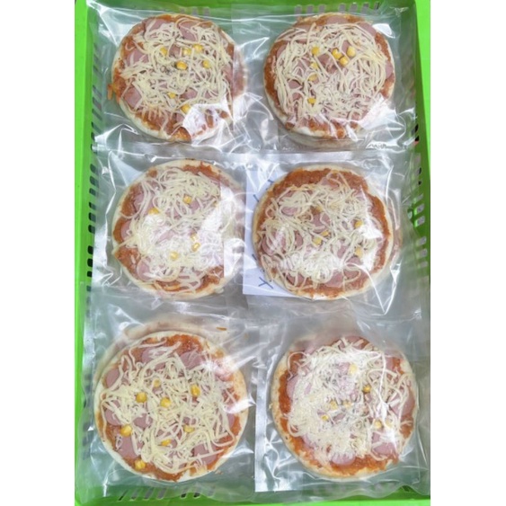 Pizza làm sẵn size 17❤️SHIP HOẢ TỐC HÀ NỘI❤️PIZZA có 3 vị xúc xích, bò bằm, thập cẩm. chỉ việc quay lò vi sóng, áp chảo | BigBuy360 - bigbuy360.vn