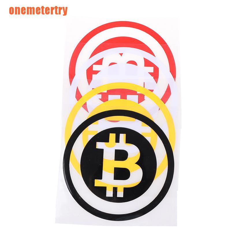 【TRY】Bitcoin Car Sticker Cryptocurrency Blockchain Sticker Vinyl Car Window De