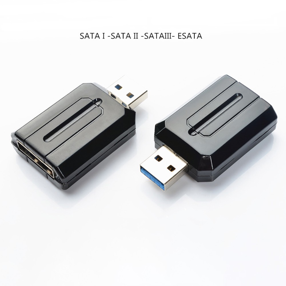 Bộ Chuyển Đổi Usb 3.0 2.0 Sang Esata / Sata 5gbps Cho Laptop / Pc