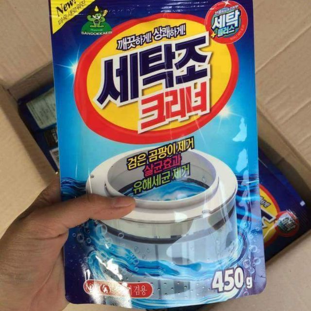BỘT TẨY LỒNG MÁY GIẶT HÀN QUỐC