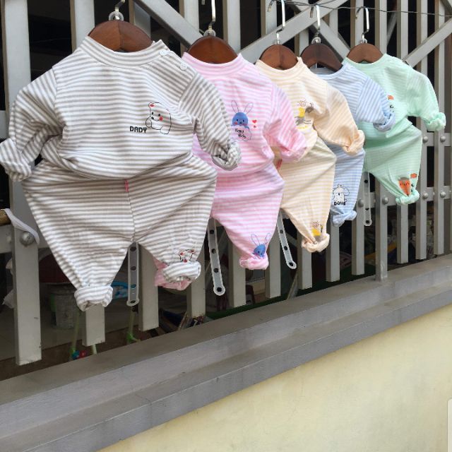 Combo 4 bộ nobaby cho bé