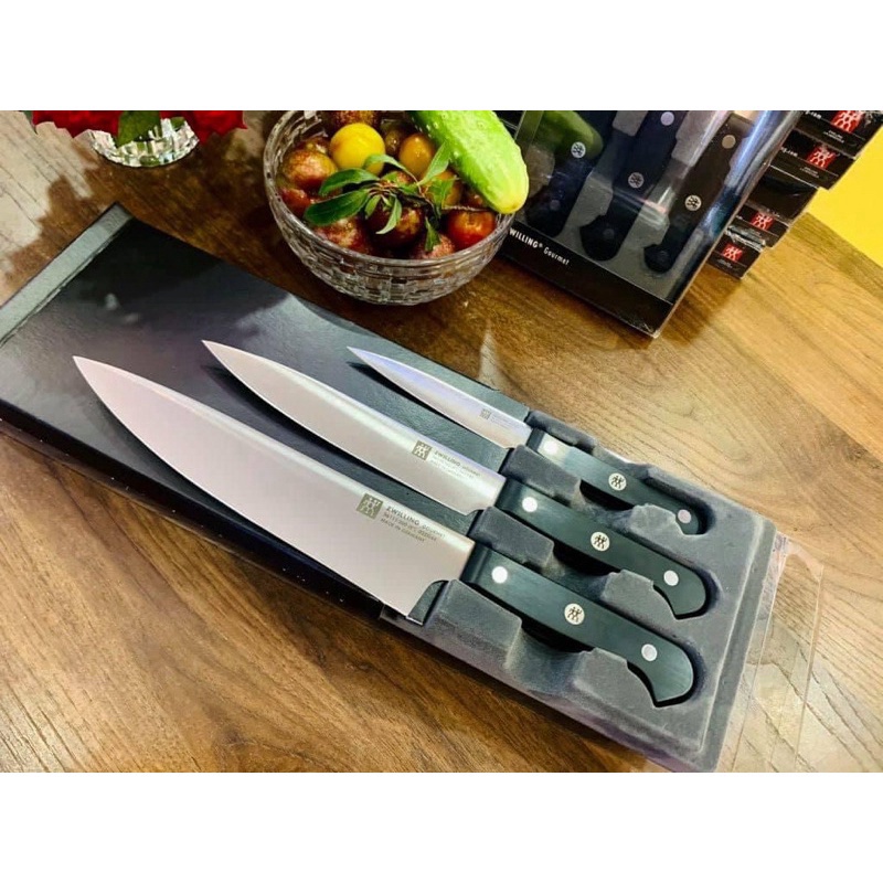 Set dao, bộ dao Zwilling professional S, Made in Germany hàng chính hãng