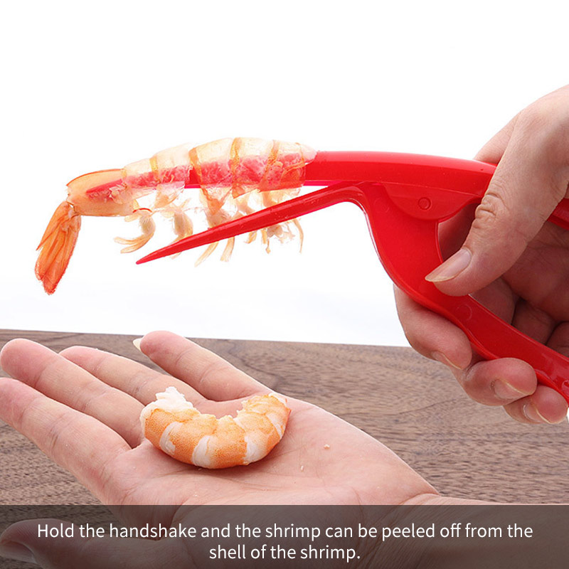 Dụng cụ bóc vỏ tôm tiện lợi