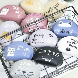 Ví moca khóa meow.