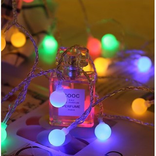 Dây đèn led mini Cherry Ball 10 mét loại nhiều màu sắc cắm điện