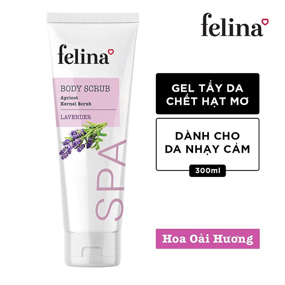 Gel Tẩy Tế Bào Chết Felina Spa 300ml (siêu thích)