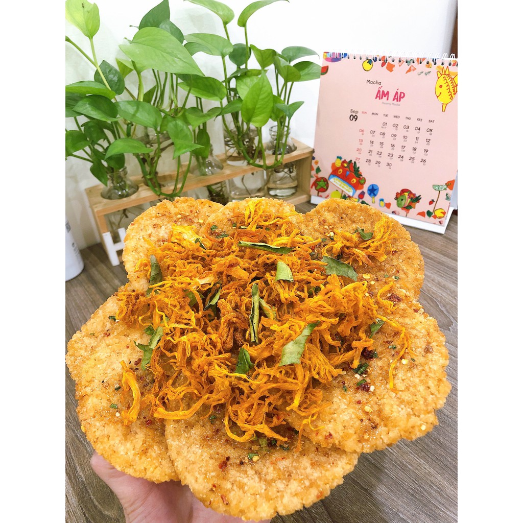 Cơm cháy khô gà Cooky [rẻ vô địch], KL hàng chuẩn 100g - Khô gà lá chanh Cooky | BigBuy360 - bigbuy360.vn